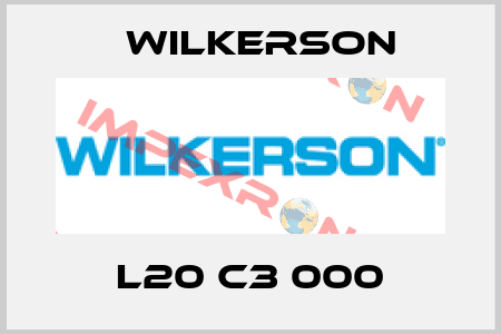 L20 C3 000 Wilkerson