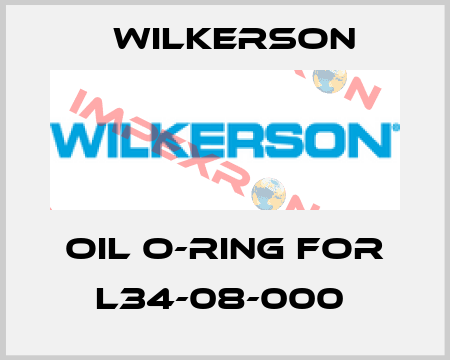 OIL O-RING FOR L34-08-000  Wilkerson