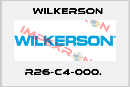 R26-C4-000.  Wilkerson