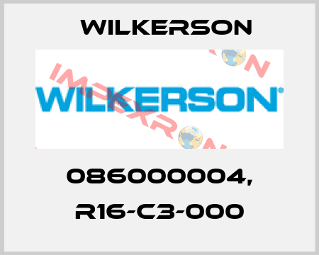 086000004, R16-C3-000 Wilkerson