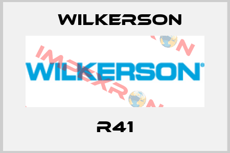 R41 Wilkerson