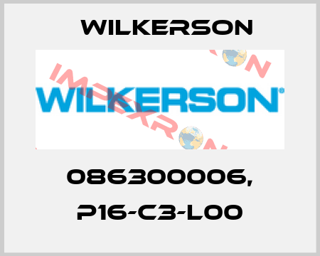 086300006, P16-C3-L00 Wilkerson