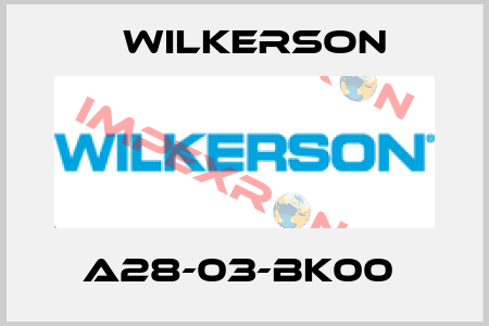 A28-03-BK00  Wilkerson