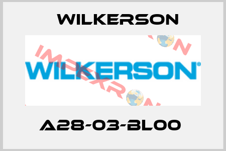 A28-03-BL00  Wilkerson