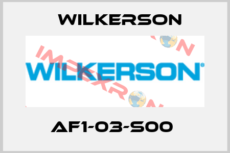 AF1-03-S00  Wilkerson