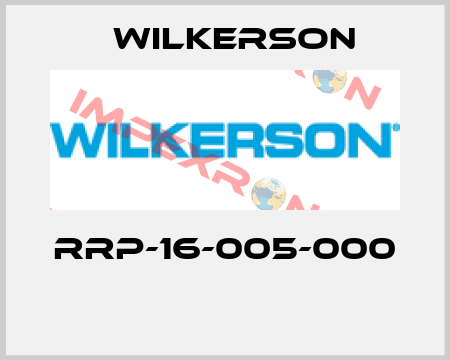 RRP-16-005-000  Wilkerson