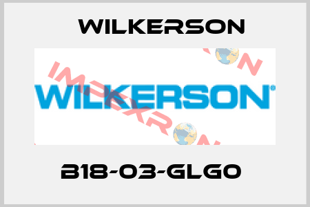 B18-03-GLG0  Wilkerson