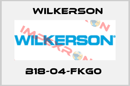 B18-04-FKG0  Wilkerson