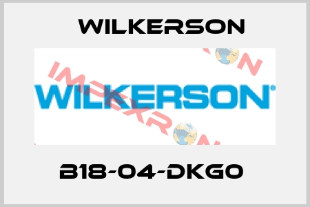 B18-04-DKG0  Wilkerson