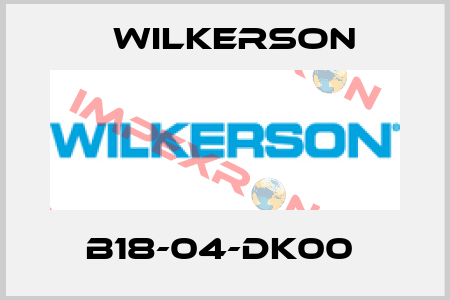 B18-04-DK00  Wilkerson