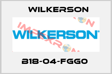 B18-04-FGG0  Wilkerson