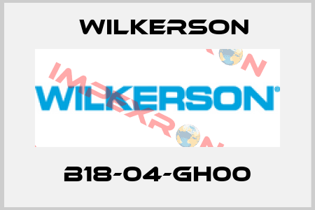 B18-04-GH00 Wilkerson