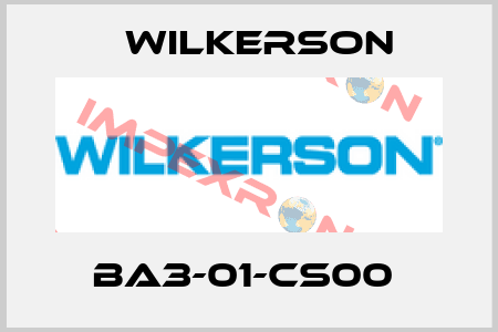 BA3-01-CS00  Wilkerson