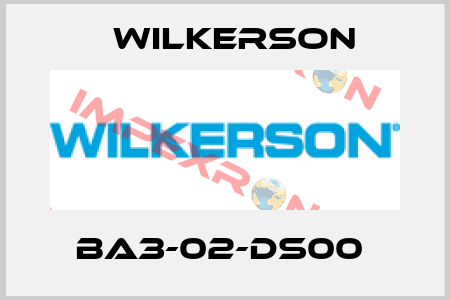 BA3-02-DS00  Wilkerson