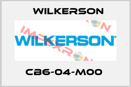 CB6-04-M00  Wilkerson