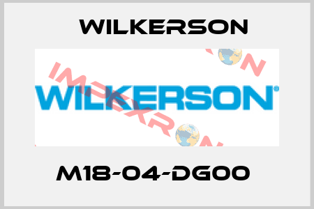 M18-04-DG00  Wilkerson