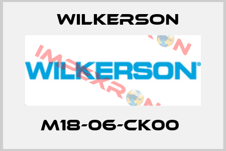 M18-06-CK00  Wilkerson