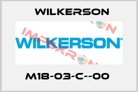 M18-03-C--00  Wilkerson