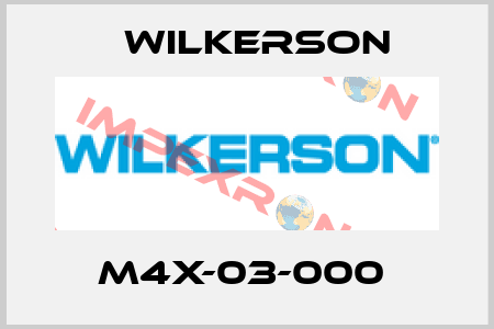 M4X-03-000  Wilkerson