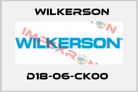 D18-06-CK00  Wilkerson