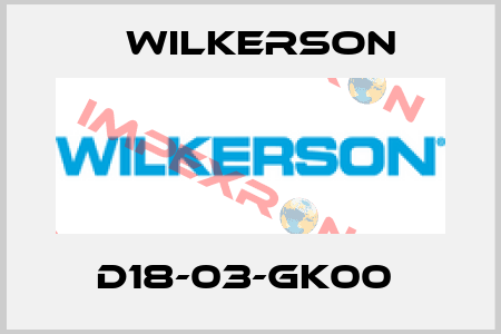 D18-03-GK00  Wilkerson