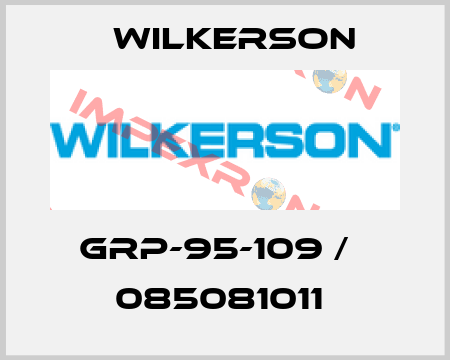 GRP-95-109 /   085081011  Wilkerson