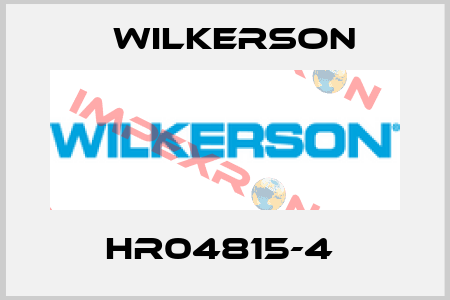 HR04815-4  Wilkerson