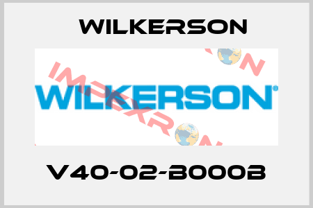 V40-02-B000B Wilkerson