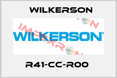 R41-CC-R00  Wilkerson