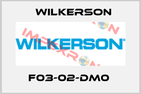 F03-02-DM0  Wilkerson