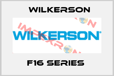 F16 Series  Wilkerson