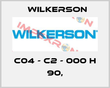 C04 - C2 - 000 H 90, Wilkerson