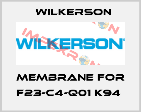 MEMBRANE FOR F23-C4-Q01 K94  Wilkerson