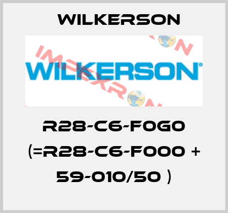 R28-C6-F0G0 (=R28-C6-F000 + 59-010/50 ) Wilkerson