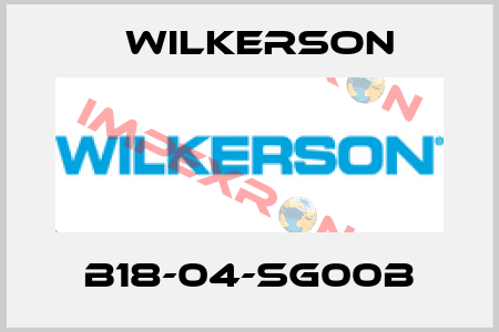 B18-04-SG00B Wilkerson