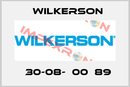 Ｌ30-08-Ｇ00Ｈ89 Wilkerson