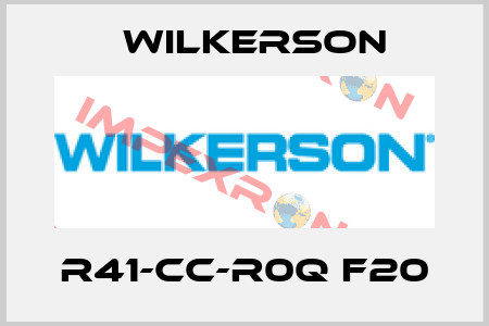 R41-CC-R0Q F20 Wilkerson