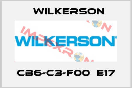 CB6-C3-F00  E17 Wilkerson