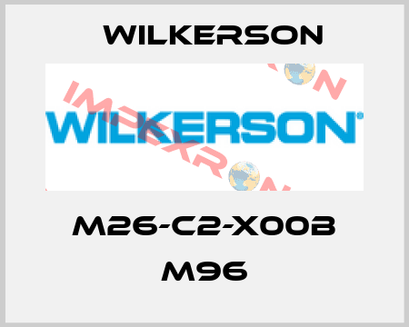 M26-C2-X00B M96 Wilkerson