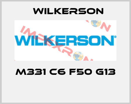 M331 C6 F50 G13  Wilkerson