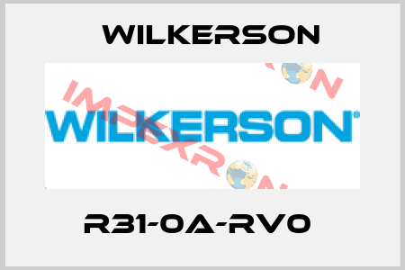 R31-0A-RV0  Wilkerson