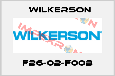 F26-02-F00B Wilkerson