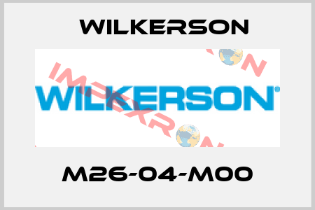 M26-04-M00 Wilkerson