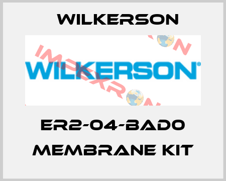 ER2-04-BAD0 membrane kit Wilkerson