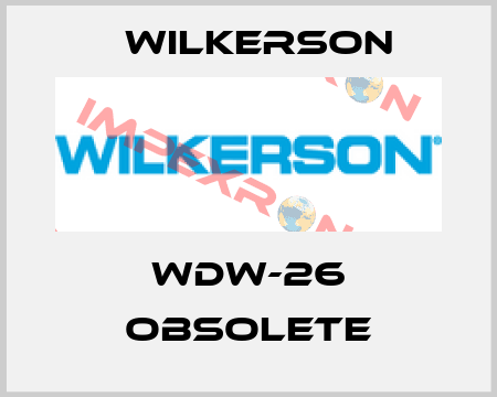 WDW-26 obsolete Wilkerson