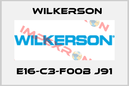 E16-C3-F00B J91 Wilkerson