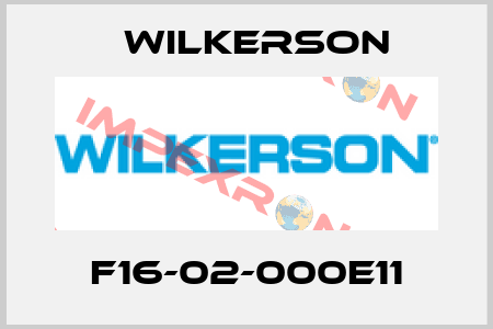 F16-02-000E11 Wilkerson