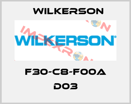 F30-C8-F00A D03 Wilkerson