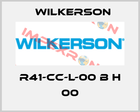 R41-CC-L-00 B H 00 Wilkerson