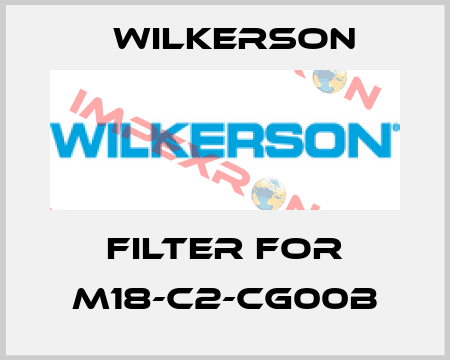 filter for M18-C2-CG00B Wilkerson